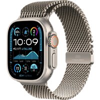 Apple Watch Ultra 2 LTE 49 мм (титановый корпус, титановый/титановый, миланская петля S)