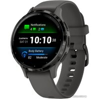 Garmin Venu 3S (серая галька, с силиконовым ремешком)