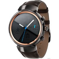 ASUS ZenWatch 3 Gunmetal case/Brown leather band [WI503Q] Image #3