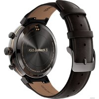 ASUS ZenWatch 3 Gunmetal case/Brown leather band [WI503Q] Image #5