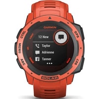 Garmin Instinct Solar (красное пламя) Image #7