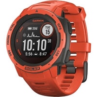 Garmin Instinct Solar (красное пламя)