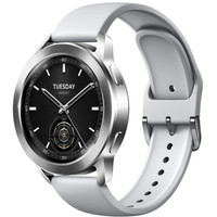 Xiaomi Watch S3 M2323W1 (серебристый/серый, международная версия)