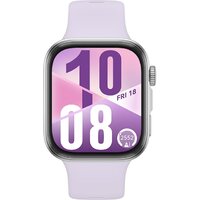 Huawei Watch FIT 4 (серебристый, с сиреневым силиконовым ремешком, международная версия) Image #3