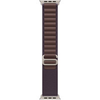 Apple Watch Ultra 2 LTE 49 мм (титановый корпус, титановый/индиго, текстильный ремешок размера L) Image #3