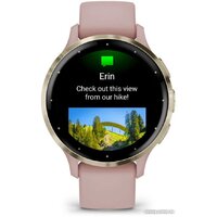 Garmin Venu 3S (розовый, с силиконовым ремешком) Image #3