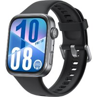 Huawei Watch FIT 4 (черный, с черным силиконовым ремешком, международная версия)