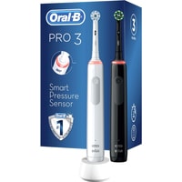 Oral-B Pro 3 3900 Duo Cross Action + Sensi White D505.523.3H Image #1