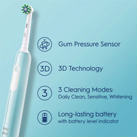 Oral-B Pro Series 1 D305.523.3H (2 шт, черный/бирюзовый) Image #5