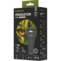 Armytek Predator Pro Magnet USB (белый) Image #3