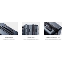 Чемодан-спиннер 90 Ninetygo Rhine Pro Luggage 28 (серый) - Изображение №11 — Chaika Market