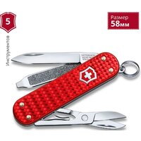 Victorinox Classic Precious Alox 0.6221.401G (красный)