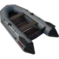 Моторно-гребная лодка BarrakuDA ПВХ BR-2700 Киль (серый) — Chaika Market