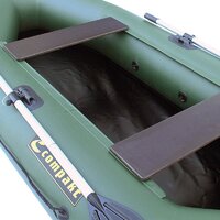 Гребная лодка Leader Boats Компакт 240 0082172 (зеленый) - Изображение №7 — Chaika Market