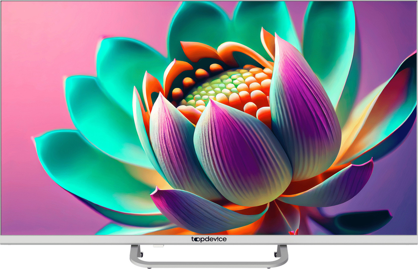 Topdevice 32" SMART TV YаOS (белый) Image #1