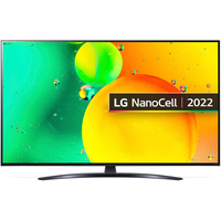 LG NanoCell NANO76 50NANO766QA