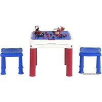 Keter Construction Play Table 227497 (красный/синий)