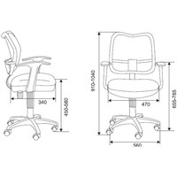 Бюрократ CH-W797/OR/TW-96-1 Image #4