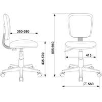 Бюрократ CH-W204NX (белый монстры/белый) Image #7