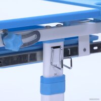 Растущая мебель B204 + стул + выдвижной ящик + подставка для книг + светильник (голубой/белый) Image #4