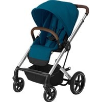 Cybex Balios S Lux 2020 (серебристая рама, river blue)