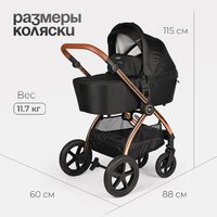 Tomix Walker Lux 3 в 1 / BD101TRIPLLUX (Black/Rose Gold) Image #27