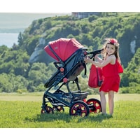 Lorelli Lora 2021 (2 в 1, luxe red elephants) Image #19