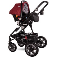 Lorelli Lora 2021 (2 в 1, luxe red elephants) Image #8