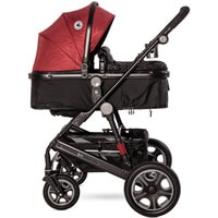 Lorelli Lora 2021 (2 в 1, luxe red elephants) Image #3