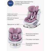 Rant Nitro Isofix UB619 (серый/розовый) Image #7