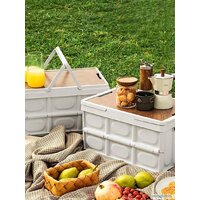 Happy Home складной со столиком и ручками HH-003 30 л (белый) Image #11