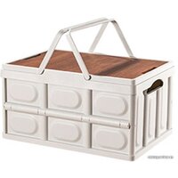 Happy Home складной со столиком и ручками HH-003 30 л (белый)