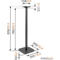 Vogels Sound 4301 (черный) Image #3