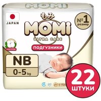 Momi Ultra Care NB до 5кг (22шт)