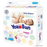 YokoSun На липучках S до 6 кг (82 шт)