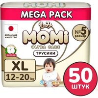 Momi Ultra Care Mega pack XL 12-20кг (50шт)