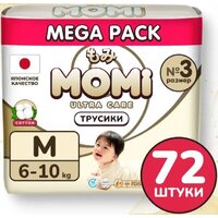 Momi Ultra Care Mega pack M 6-10кг (72шт) Image #1