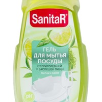 SanitaR от засохшей пищи и жира 450 г (матча и лайм) Image #2