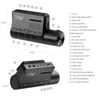 Viofo A139 2CH с GPS, WIFI (2 камеры) Image #6
