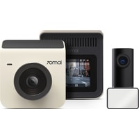70mai Dash Cam A400 + камера заднего вида RC09 (международная версия, бежевый) Image #1