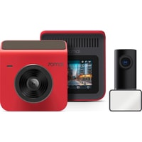70mai Dash Cam A400 + камера заднего вида RC09 (международная версия, красный) Image #1