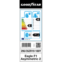 Goodyear Eagle F1 Asymmetric 2 295/35R19 100Y Image #6