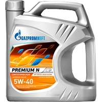 Gazpromneft Premium N 5W-40 5л Image #1