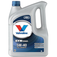 Valvoline SynPower 5W-40 4л