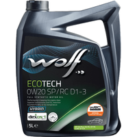 Wolf EcoTech 0W-20 SP/RC D1-3 5л