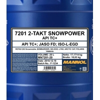 Mannol 2-Takt Snowpower 20л Image #2