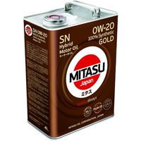 Mitasu Gold Hybrid SN 0W-20 4л