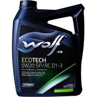 Wolf EcoTech 5W-20 SP/RC D1-3 5л