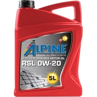 Alpine RSL 0W-20 5л