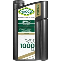 Yacco VX 1000 LL 5W-40 2л